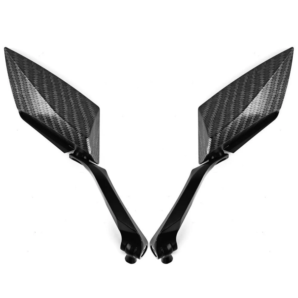 

A Pair of Universal Adjustable Motorcycle Scooter Snake Skin Pattern Aluminum Side Rear View Mirrors (Black)