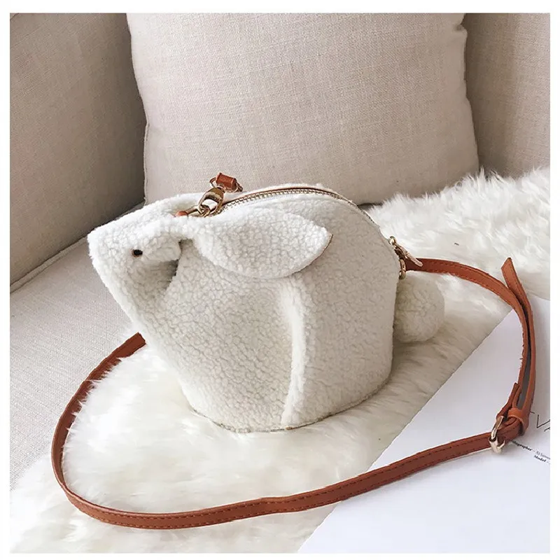 

Women's Purses and Handbags Shoulder plush Bag Designer Small Crossbody Bag Female Clutch Bag
