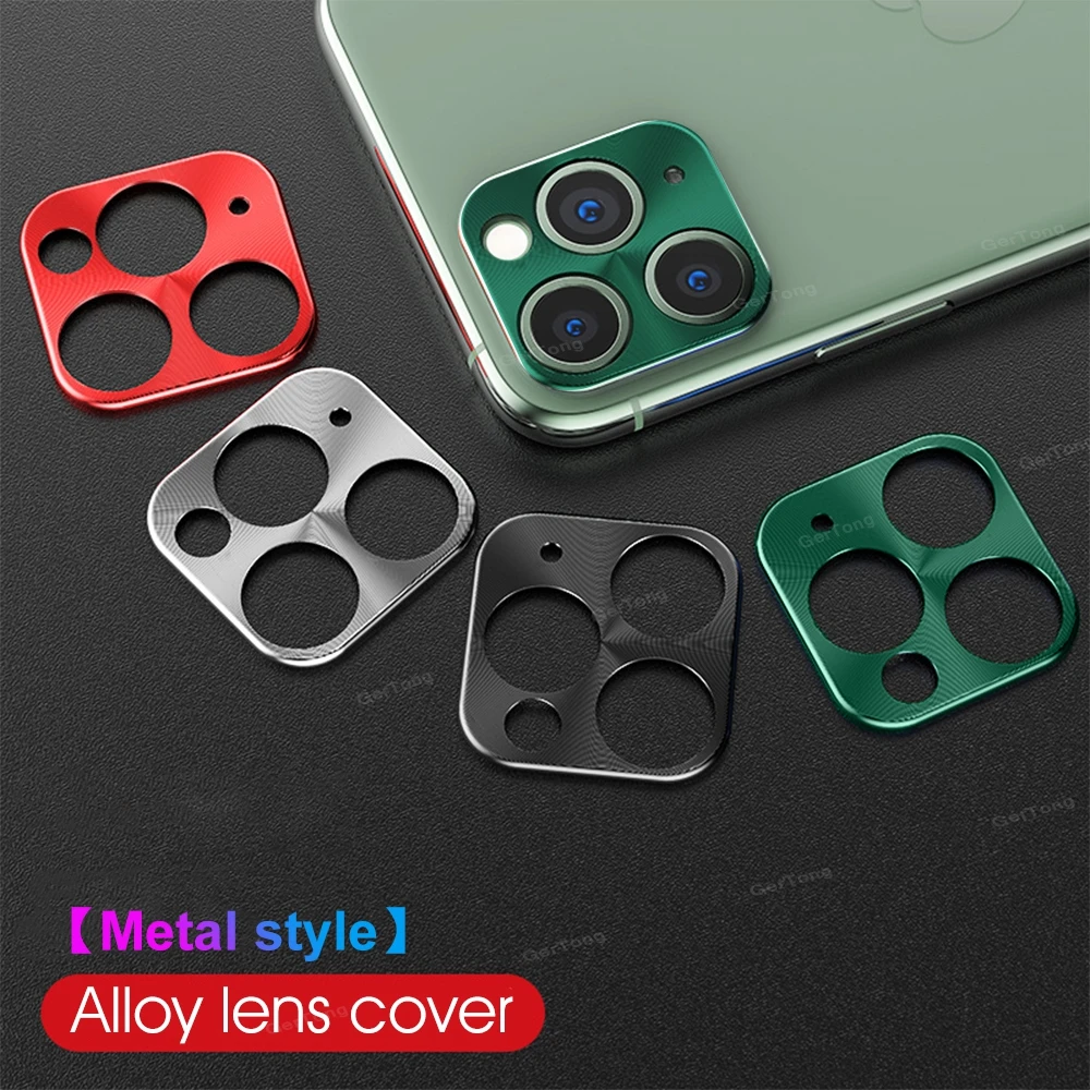 

Camera Lens Protector For iPhone 11 12 Pro Max Ring Plating Aluminum Camera Case For iPhone 11 Pro Max 12 Cover Ring Protection