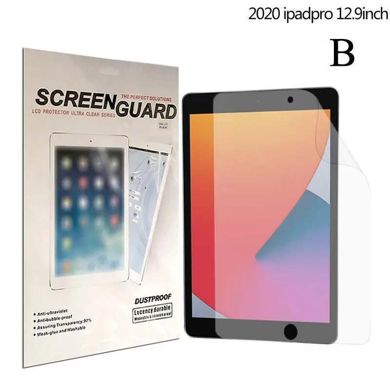 

Screen Protector Film Matte PET Painting 3 10.2 Mini 10.5 Write Pro 7th 2 Air 4 11 2020 9.7 4 2018 For iPad 5 Ge E4F7