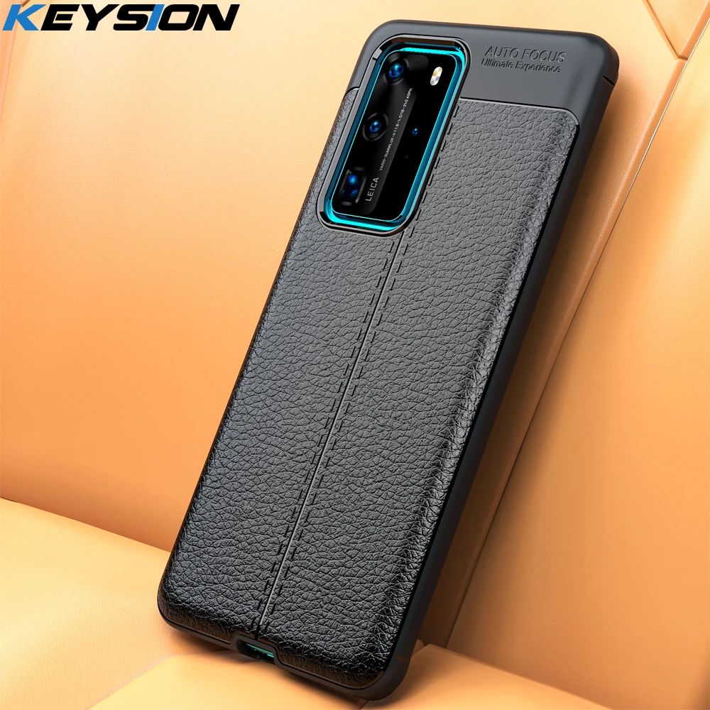 Ударопрочный чехол KEYSION для Huawei P40 Lite P30 Pro P20 Mate 30 силиконовый телефона Honor 20 S 10i 10Lite