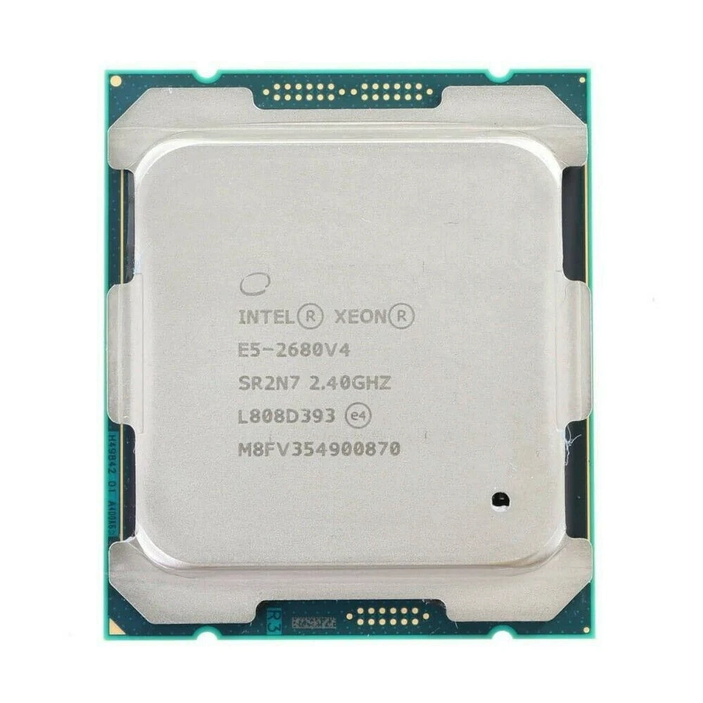 Процессор INTEL XEON E5 2680 V4 ЦПУ 14 ядер 2 40 ГГц 35 Мб L3 CACHE 120 Вт SR2N7 | Компьютеры и офис