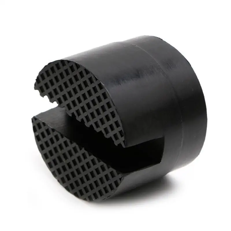 

Car bracket rubber pad, floor slotted car rubber jack buffer frame protector, lifting maintenance tool hydraulic jack adapter