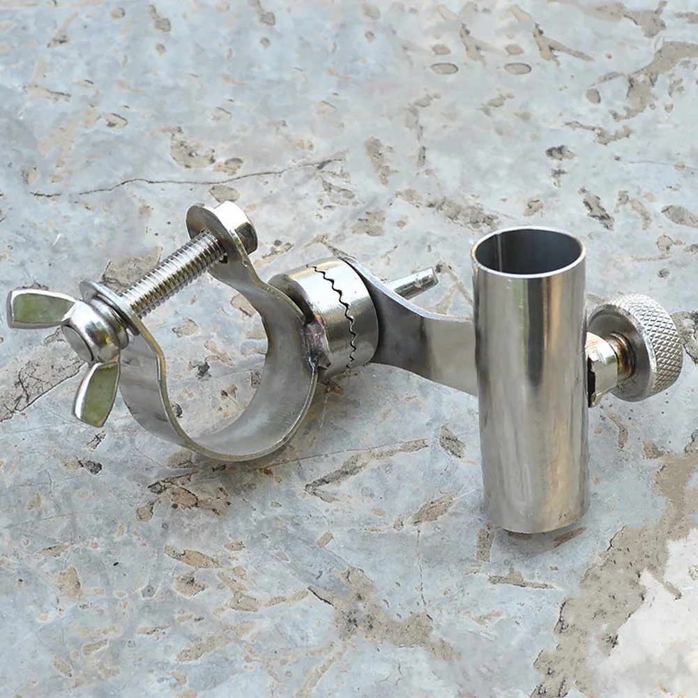 Практичная лодка из нержавеющей стали с зажимной рельс держатель для удочки