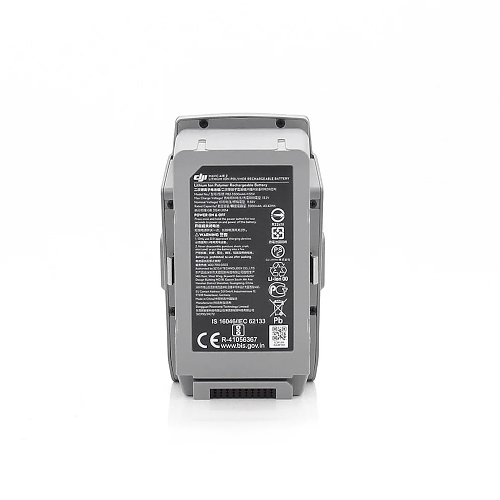 

1pcs Original DJI Mavic Air 2 2S Battery 34 Mins Flight Time Overcharge Protection Battery Status Report