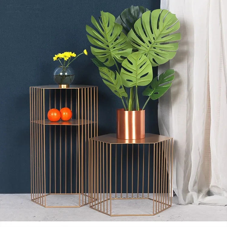 

Tieyi Flower Stand Living Room Multilayer Flower Pot Stand Balcony Green Raw Stand Simple Separation Decoration Stand