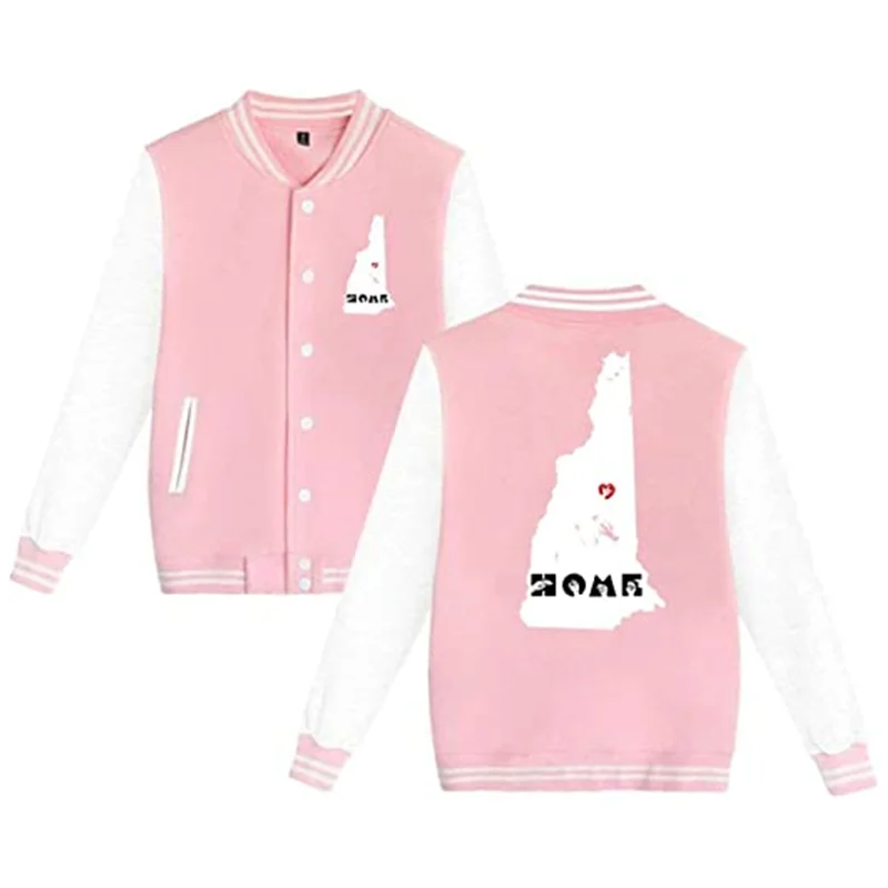 

Unisex Baseball Uniform Jacket Hoodie Sweater Sport Coat Sweatshirt