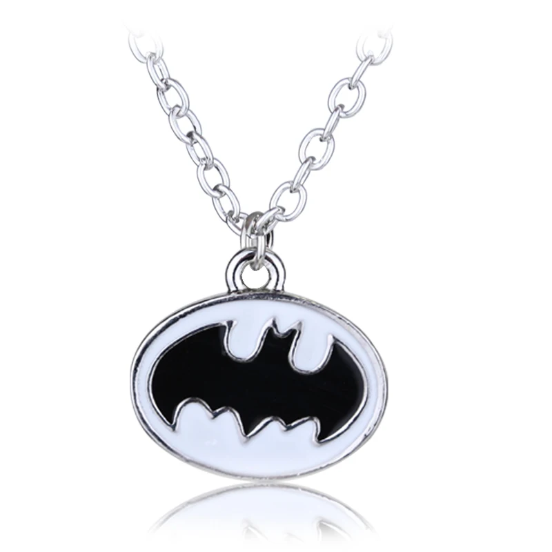 silver DC Comics мститель Фильм Супермен брелок с Бэтменом брелок Porte clef брелок подарок для мужчин и женщин Сувенирный брелок для ключей - Цвет: silver