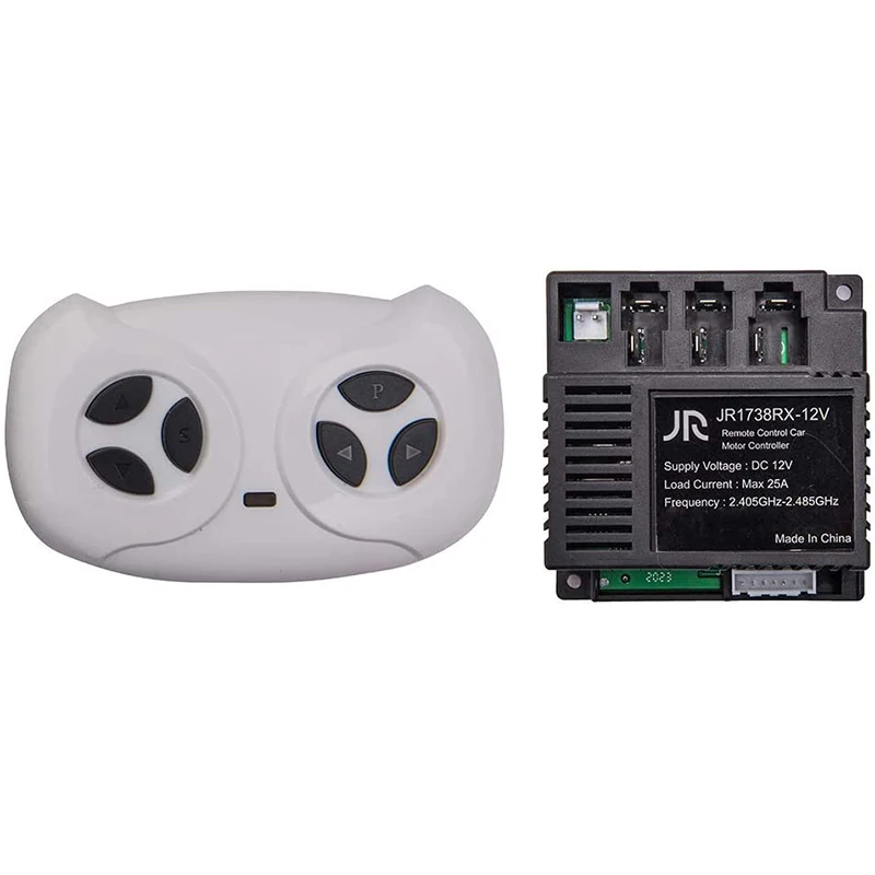 

JR1738RX 12V Kids Powered Ride on Car 2.4G Bluetooth Remote Control and Receiver for Children Electric Car Replacement Parts