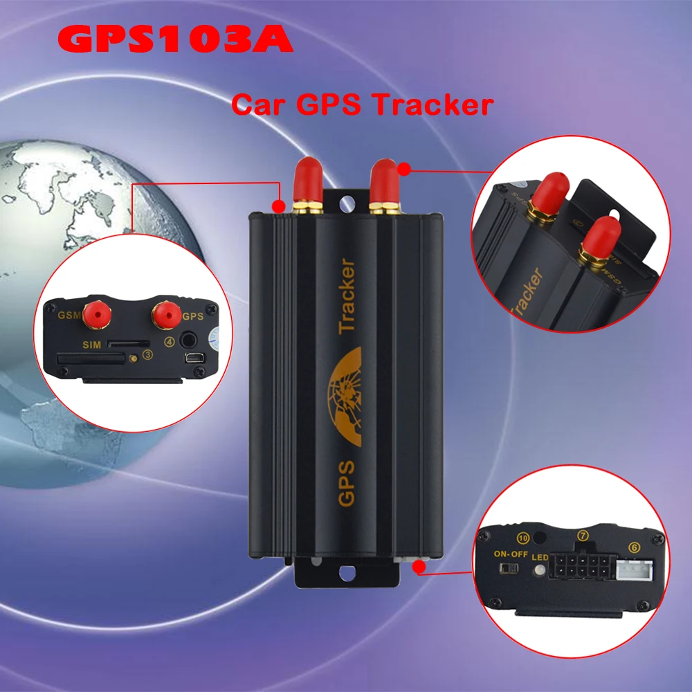 GPS трекер для транспортного средства/TK103A с автоматической системой круиз