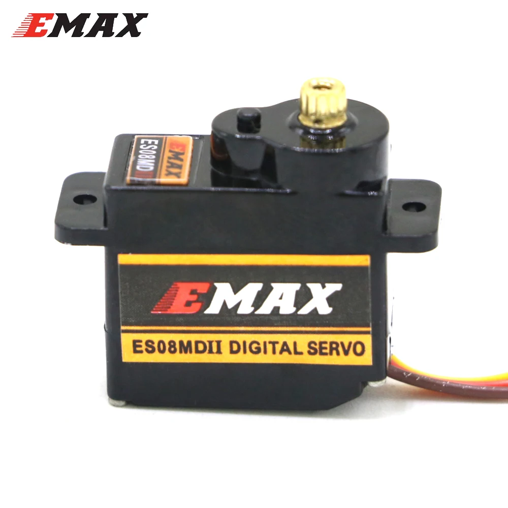 EMAX ES08MD 4 8 6 0 V 2 0/2 kg.cm мини металлическая Шестерня цифровой сервопривод совместимый