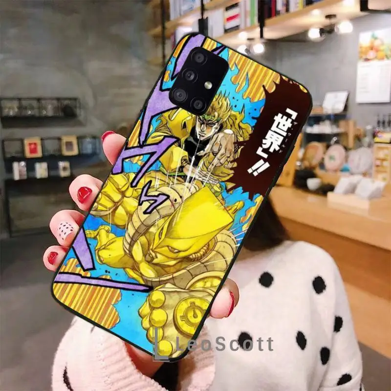 

JoJo's Bizarre Adventure JoJo Anime Phone Case For Samsung A40 A50 A51 A71 A20E A20S S8 S9 S10 S20 Plus note 20 ultra 4G 5G