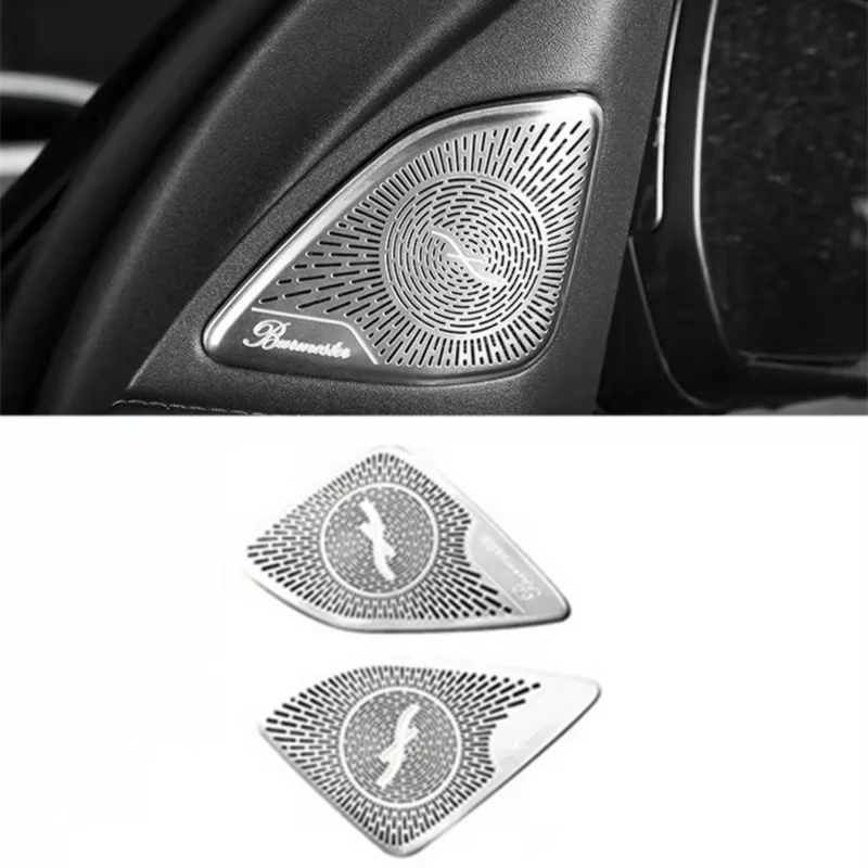 

2PCS New Product Interior Loudspeaker Decorative Cover Accessories CN For Mercedes Benz C Class W206 2022 2023