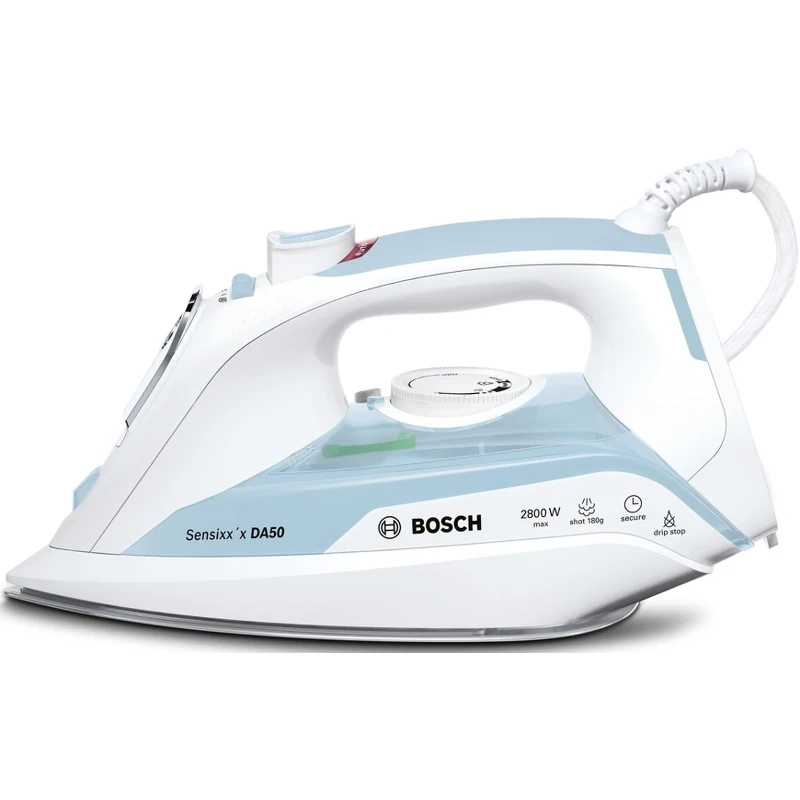 Утюг BOSCH TDA5028120 2800Вт белый/голубой|Утюги и парогенераторы| |