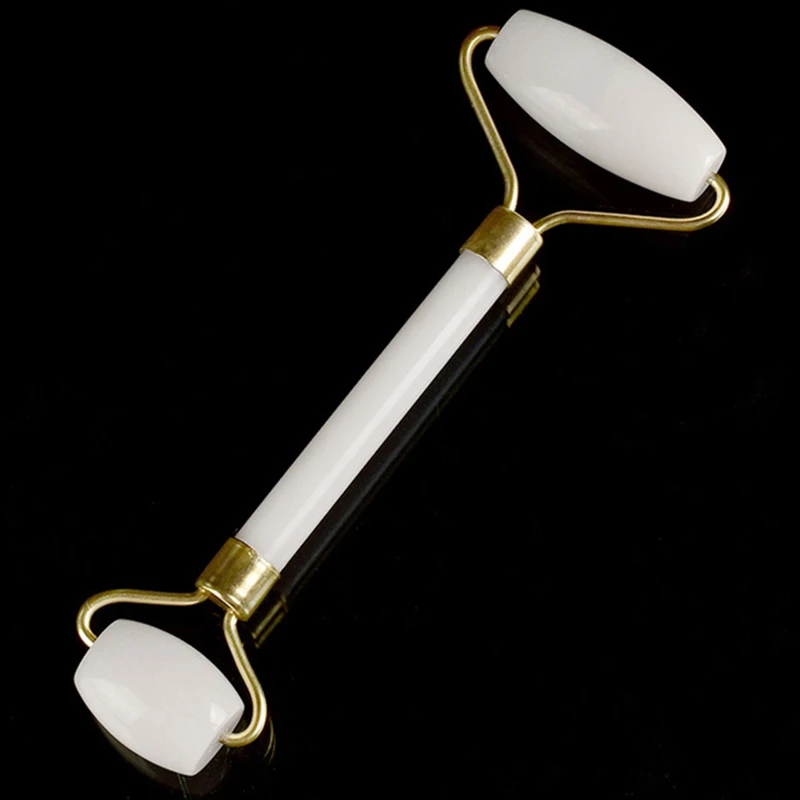 Натуральный камень нефритовый роликовый массажер лица тела глаз массаж ледяной