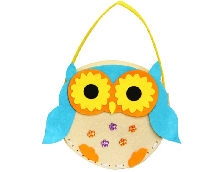 4 шт. нетканый материал Сделай Сам сумки детские Dindergarten алмазы для детского