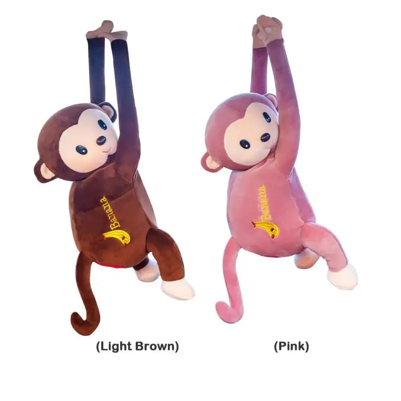 Обезьяна подвесная коробка из ткани кристалл бархат четырехсторонняя бомба вниз