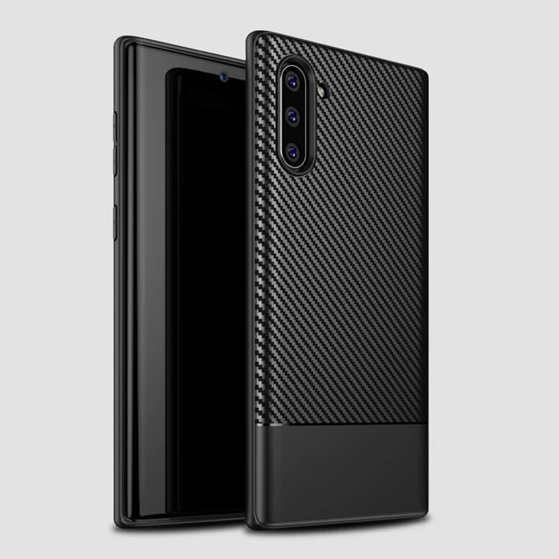 Бизнес углерода Примечание 8 чехол для samsung Galaxy Note 9 S10 плюс Note9 Coque для samsung Galaxy S8 S9 S10 плюс примечание 9 8 чехол