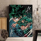 Плакат моя геройская Академия мидория изюку плакаты и принты аниме картины на стену Картина на холсте художественное украшение домашний декор