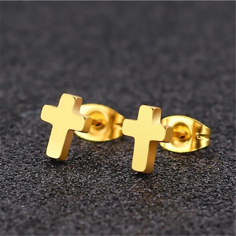 Женские и мужские серьги гвоздики из хирургической стали|Серьги-гвоздики| |