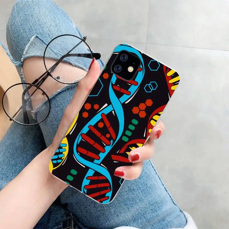 HPCHCJHM DNA на заказ фото мягкий чехол для телефона iPhone 11 pro XS MAX 8 7 6 6S Plus X 5S SE 2020 XR |