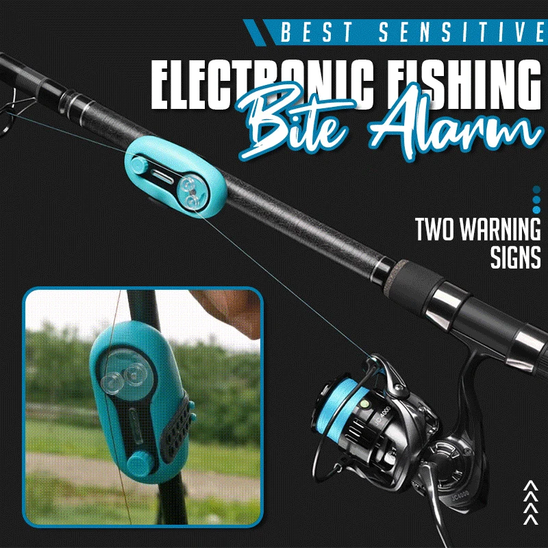 

Best Sensitive Electronic Fishing Bite Alarm Electronic Convenient Sound Alert for Daytime Night Fishing Outdoor B2Cshop