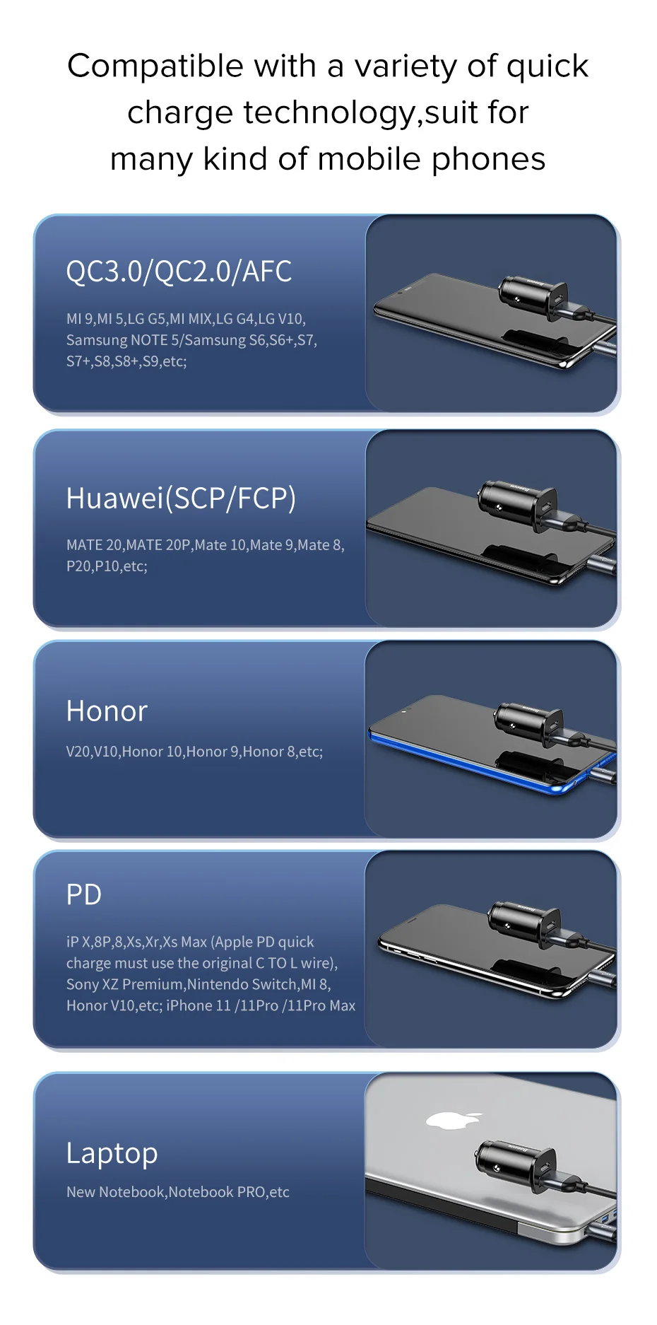 Baseus 30 Вт Быстрое Автомобильное зарядное устройство с двумя USB C PD QC 4,0 Быстрая автомобильная зарядка для Iphone X XS Max huawei samsung Автомобильное зарядное устройство для мобильных телефонов