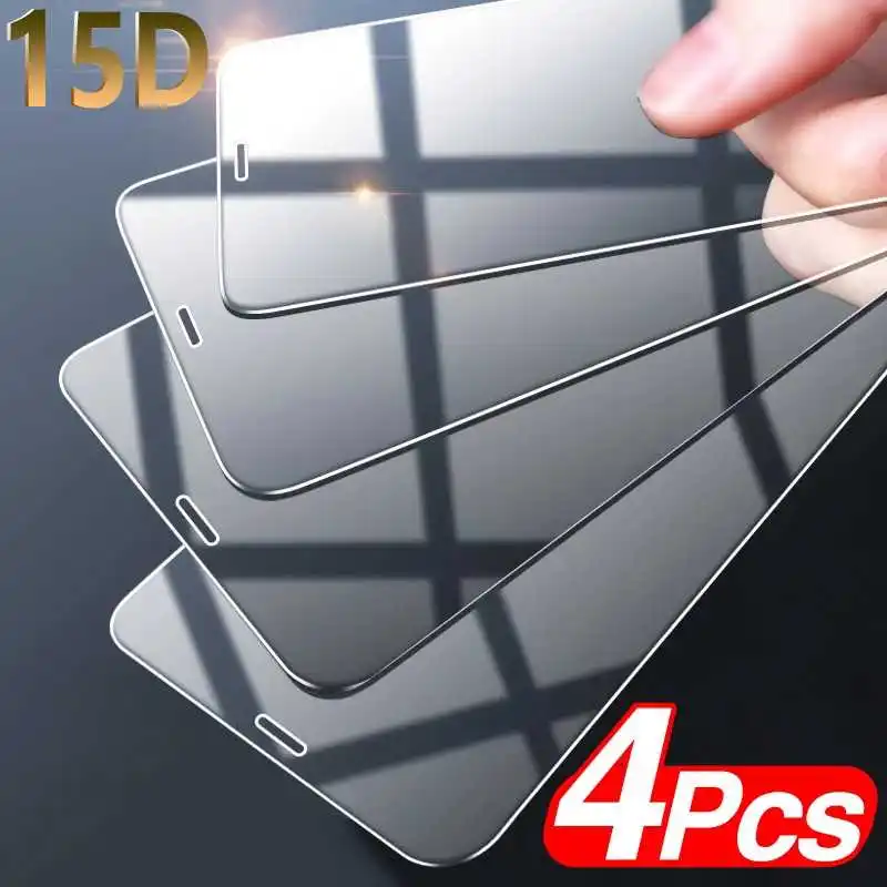 

4Pcs High Definition Tempered Glass For Motorola Moto G 5G Plus Play 2021 Fast Pro Power Stylus G9 G8 Lite G7 Screen Protector