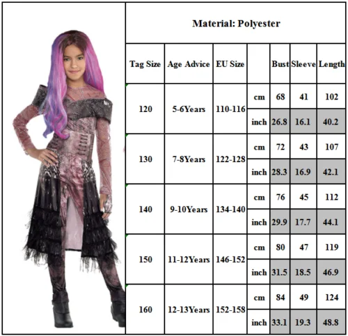 

Descendant 3 Audrey Jasmine Clothing Couplet Pants Kid Girl Women Halloween Fancy Audrey Costumes Cosplay Party Wear