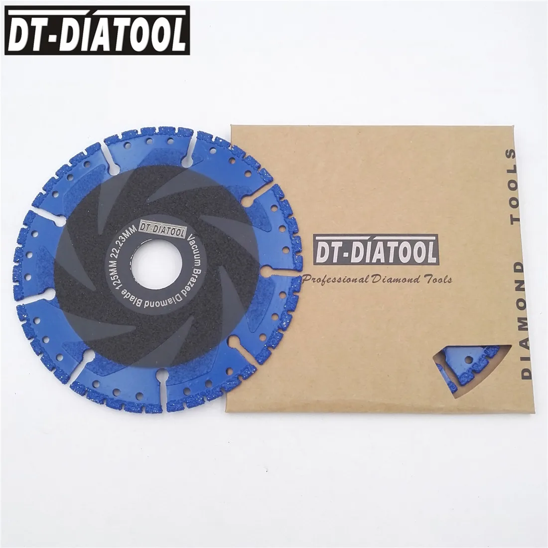DT-DIATOOL 2 шт. вакуумная пайка алмазный режущий диск для многоцелевой снос пилы чугунная арматура алюминий сталь металл