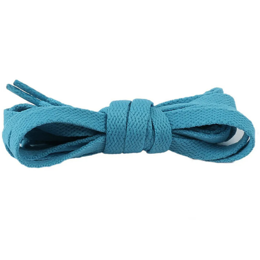 Sky Blue Canvas shoes replacement laces 19 candy color replacement sports shoes casual shoes Spare lace shoe accessory Заменить шнурки - Цвет: Sky Blue