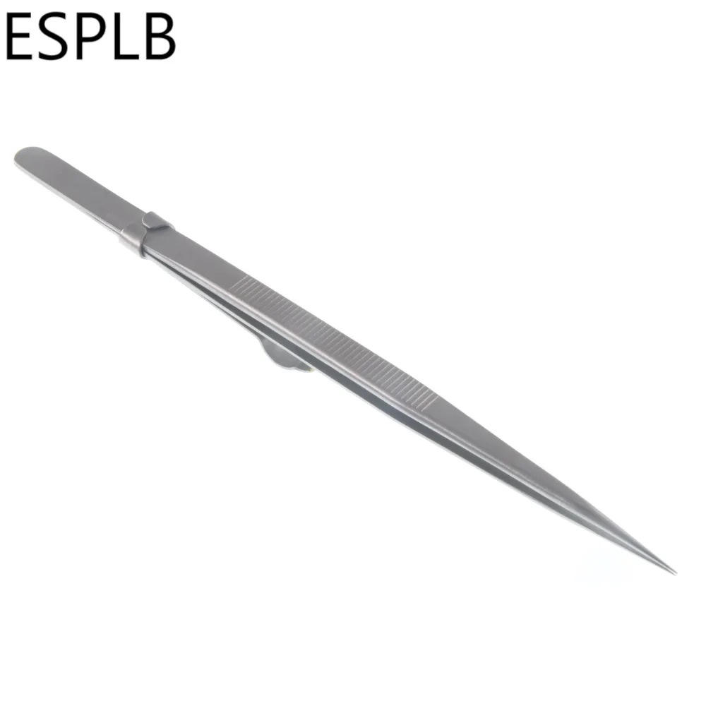 Пинцет 6 дюймов с прямым наконечником прецизионный скользящий пинцет
