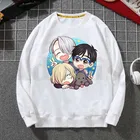 Популярный японский аниме Yuri on Ice BL Yaoi мультфильм манга толстовки свитшот с принтом трендовая мужская одежда в стиле хип-хоп мужские толстовки с круглым вырезом