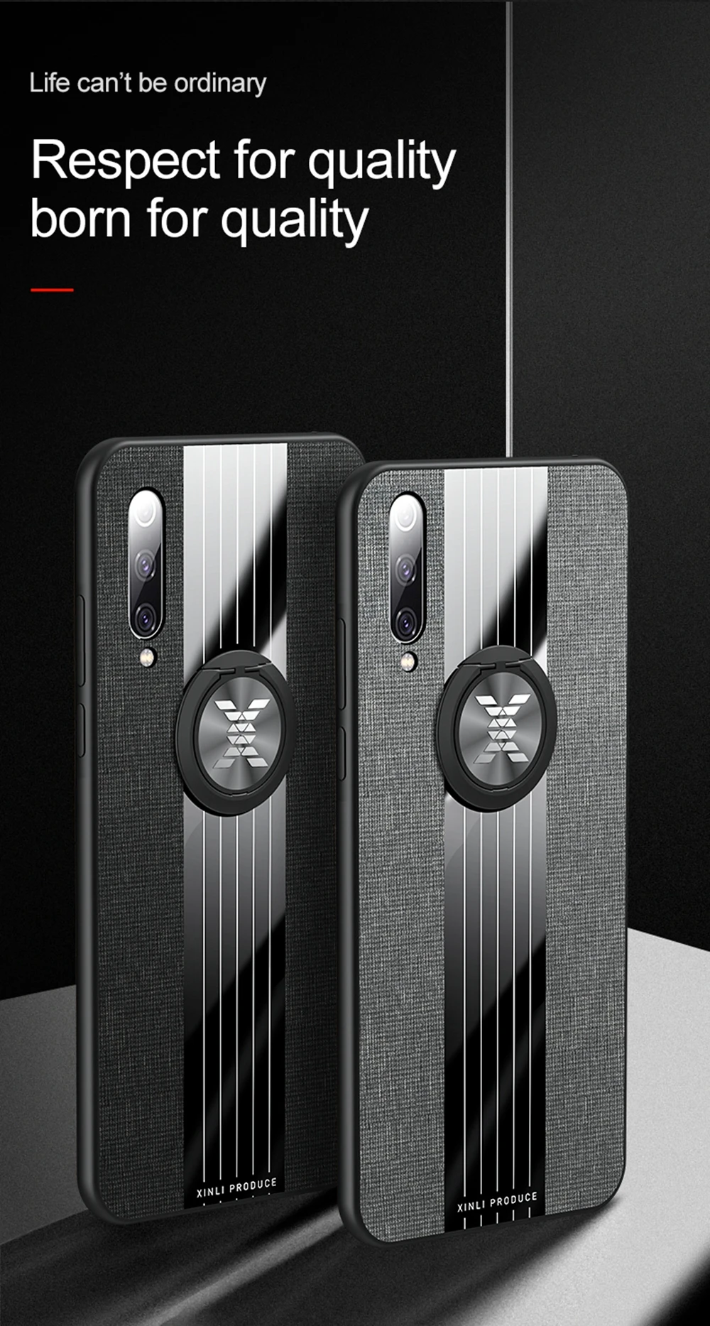 Ультратонкий Стенд для колец на палец ткань ТПУ чехол для Xiaomi mi 9 9T SE CC9 CC9e 8 Lite A2 Max 2 3 Red mi Note 7 5 Plus K20 Pro Чехол