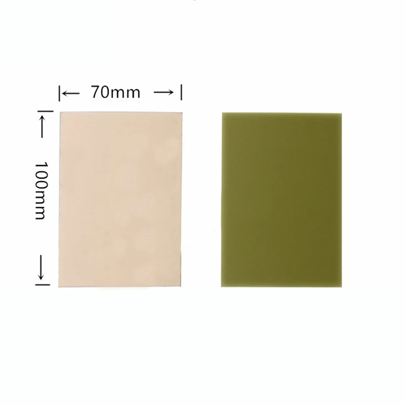 Fr4 Pcb 7x10 см 7*10 односторонняя медная плакированная пластина сделай сам набор
