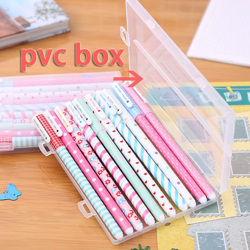 Набор гелевых ручек для мальчиков и девочек 50 цветных (10 в коробке) корейские