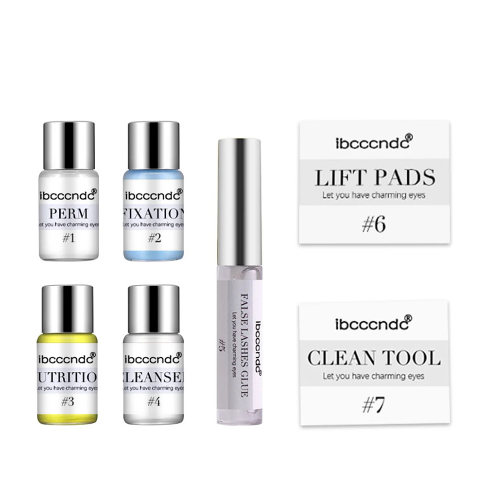 7 шт./лот профессиональный набор для подтяжки ресниц завивка тушь инструмент