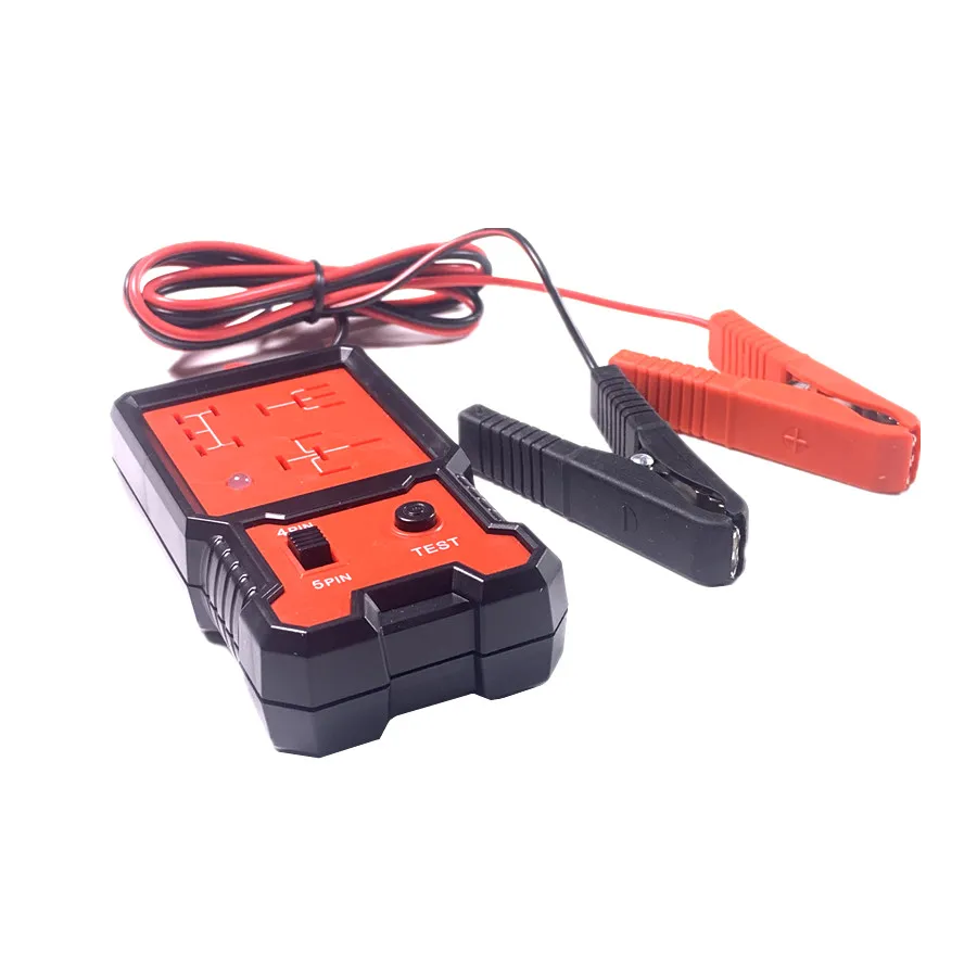 Лучший JD707 12 В автомобильный тестер реле электронный со светодиодным дисплеем