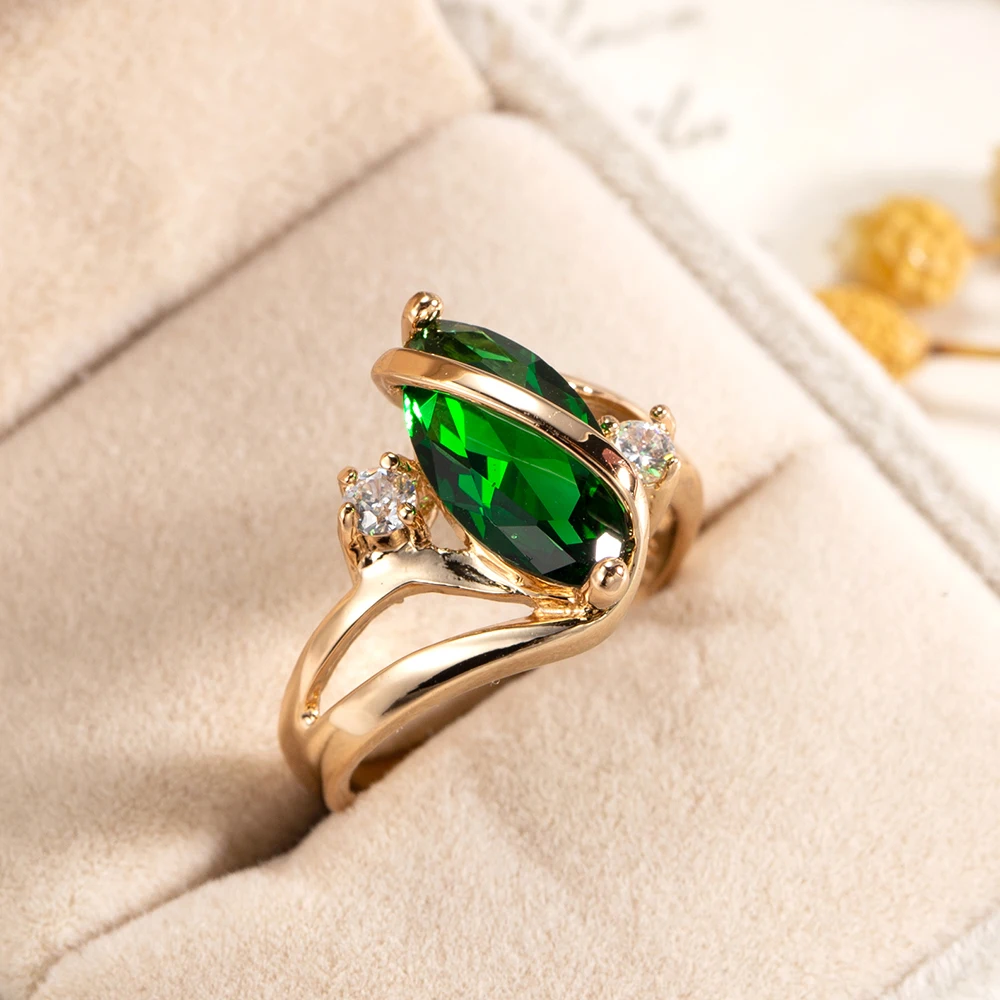 Оптовая продажа разноцветный камень буквы S волна кольца для женщин черного и