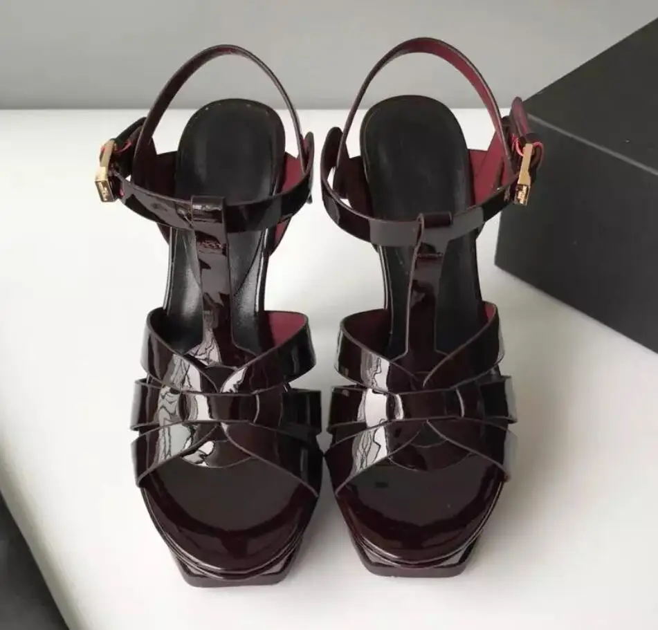 

Prowow Extreme High Heels Black Fashion Designer Womens Shoes Pumps Sexy Super High Heels Platform Shoes Women Ankle Straps