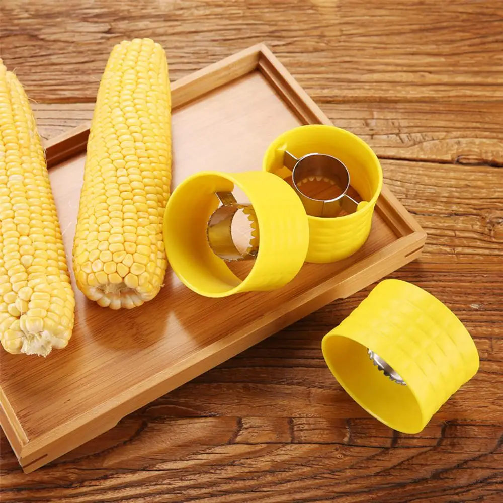 Творческий дом гаджеты зачистки кукурузы Cob резак удалить Кухня аксессуары для