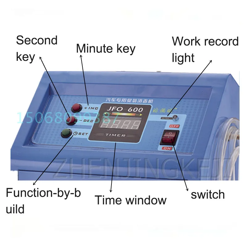 

Ozonator 220V Ozone Generator Air Ozonizer Home Car Deodorant Indoor Disinfection Deodorization Formaldehyde Removal Tools