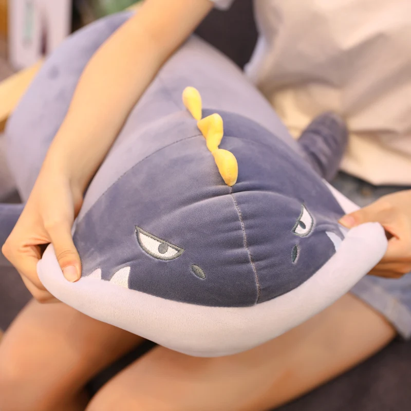 Супермягкая плюшевая кукла в виде милого акулы пингвина динозавра Мультяшные