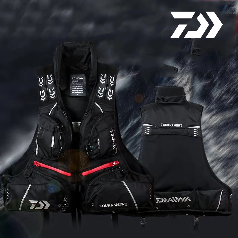 Съемный рыболовный жилет Daiwa DF 3104 дышащий спасательный для ловли нахлыстом