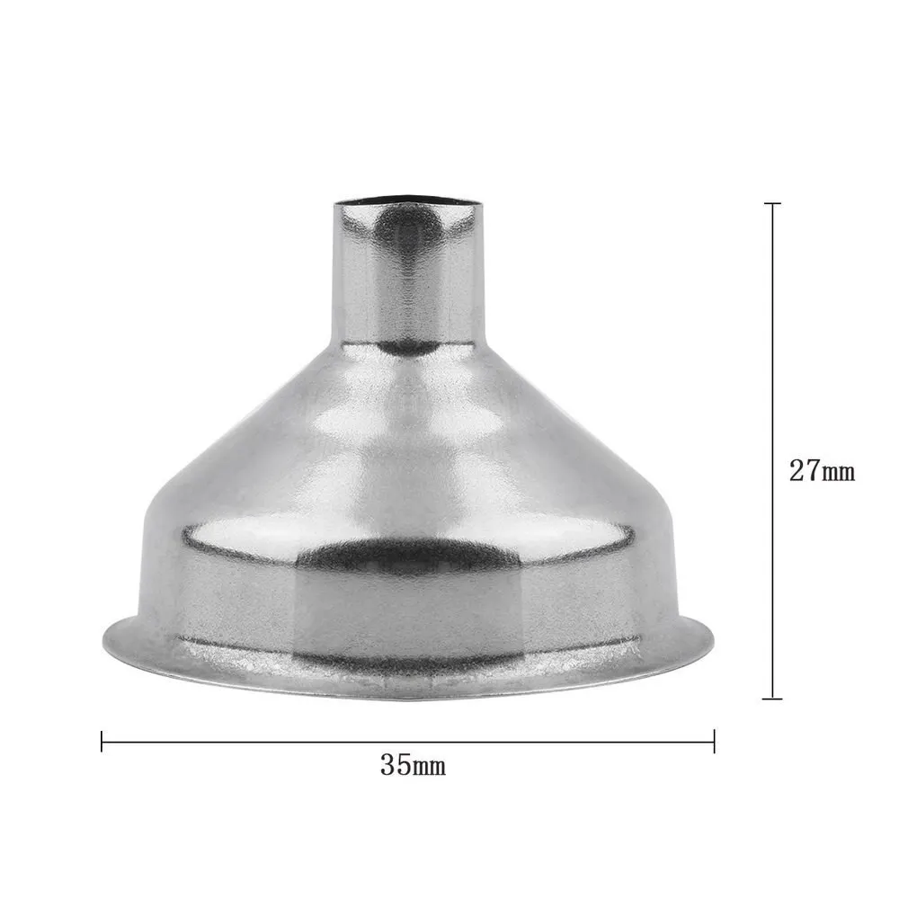 

2021 new 1pc Stainless Steel Funnel Filler For Most Hip Flasks Wine Whisky Pot Wide Mouth new arrival
