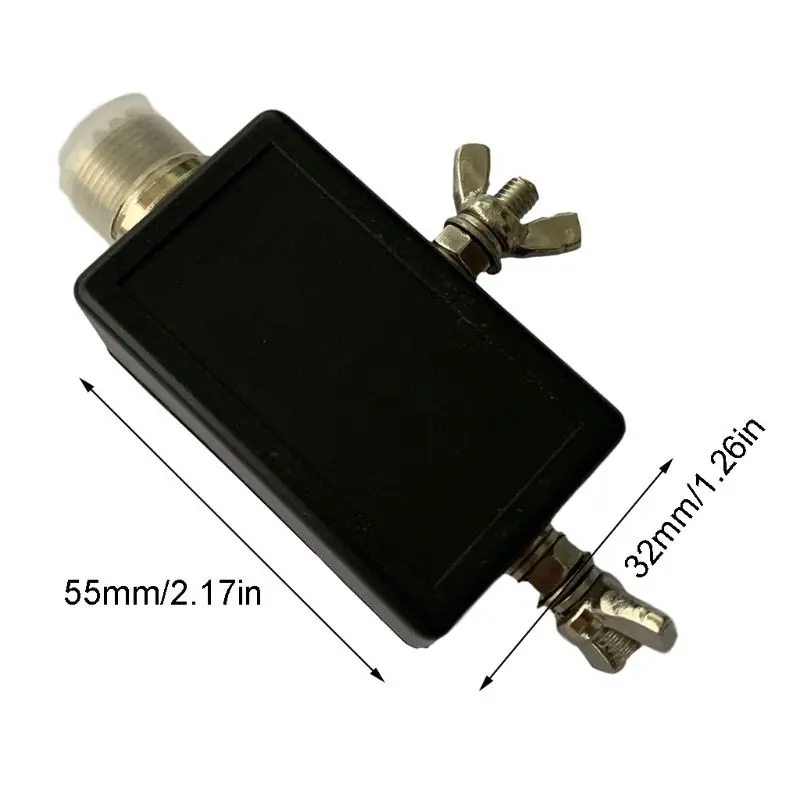

F19E 1:9 BALUN Miniature Balun Receiver Receiving Device for Ham Radio