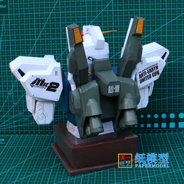 RX178 GUNDAM грудь пазл бумажная модель DIY подарок ручная работа бумага искусство