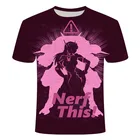 2021Overwatch игровая футболка с логотипом игры, 3D футболки с коротким рукавом, игровой Топ Blizzard Overwatch, персонажи видеоигр