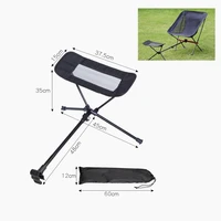 portable stool collapsible footstool for outdoor beach camping folding chair fishing bbq camping chair foot recliner foot rest