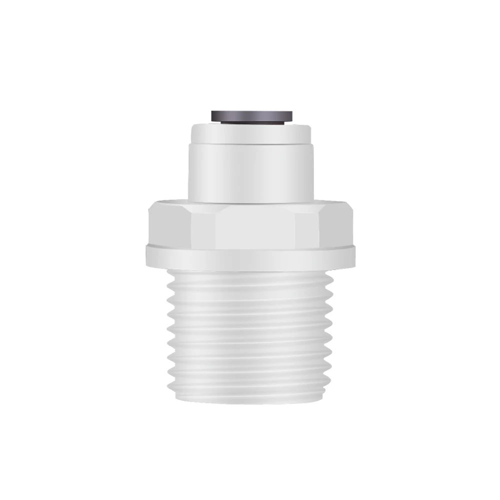 Подходит для 3/8 &quot9 52 мм OD трубка x 1/2&quot BSP Мужской POM быстроразъемный соединитель